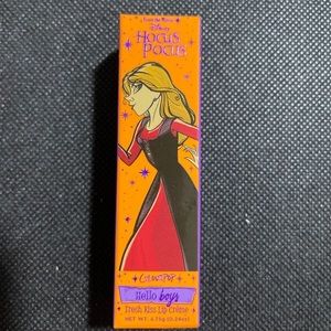 Disney Colourpop Hocus Pocus Lip Creme Hello Boys Black Lipstick New